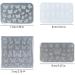 3D Nail Mold With Variety Of Patterns Template Carving Sticker Stencil Tools Moulds For Nail Enthusiasts And Salons 6 - Buy Online on SooperMarket.com