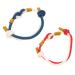Abaodam 4 pcs couple bracelet his and hers bracelets for couples beach bracelet bracelets for boyfriend women s suits women's bracelets women bracelets Lover Wrist Chain Wrist Decor chic 7.5x6cmx3pcs As Shownx3pcs