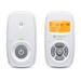 Motorola Nursery AM24 / MBP24 Audio Baby Monitor with Room Temperature Display High Sensitivity Microphone and Two-Way Talk White Single AM24