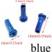 36pcs Blue Carbon Steel Bicycle Spoke Cap Set for 2mm Diameter Spokes | Pro Bamboo Kitchen Mountain Bike Spoke Caps - Buy Online on SooperMarket.com
