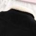 Volunboy Toddler Corduroy Sherpa Jacket - Black, 3-4 Years - Cozy Fleece Lining, Button Down, Warm Outwear for Baby Boys Girls - Buy Online on SooperMarket.com