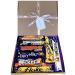 Cadburys Sweet Box Birthday Chocolate Lover Gift Box Hamper Tied With I LOVE YOU Ribbon 8 Full Size Bars Chocolates Christmas Selection box Stocking Filler Movie Night - Buy Online on SooperMarket.com