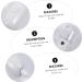PLAFOPE 1 Set Spray Hydrating Apparatus Lash Facial Cleaner Mini Steamer Nano Facial Mister White Plastic - Buy Online on SooperMarket.com