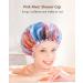 Mikimini Large Waterproof Shower Hood for Long Hair - 2-Pack XL Pink | Fashionable & Reusable - Buy Online on SooperMarket.com