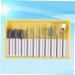 Beavorty 3 Sets Manicure Pedicure Bit manicure drill bits Cuticle Drill Bits Gel Nails Bit Manicure sand tool Nail Drill Replacement Bits nail grinding head power tools polisher diamond 5x1cmx3pcs Yellowx3pcs - Buy Online on SooperMarket.com