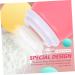 FRCOLOR 2pcs Baby Powder Box Set with Puff | Newborn Face Wash Dispenser | Talcum Powder Storage Box | Creative Pink Design - Buy Online on SooperMarket.com