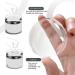 XAOUS Cream Jar Vacuum Bottle - Small Airless Cosmetic Container with Pump, Leak Proof Travel Container for Creams, Gels & Lotions - 0.1 1pcs - Buy Online on SooperMarket.com