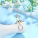Cute Cat Necklace with Sparkling Zirconia Crystal Birthstone Pendant Necklace for Girls Womens White Gold Over 925 Sterling Silver Animal Necklace Birthstone Jewelry Sweet Present Girlfriend Sisters E Peridot Pendant - Buy Online on SooperMarket.com