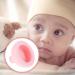 Baby Palm Chest Pressure Drum Cup | Silicone Massager for Baby Phlegm | Pink | 7.7X7.7X5.7CM - Buy Online on SooperMarket.com