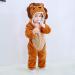 Cooky.D Unisex Winter Animal Hooded Baby Romper | Brown | 6-12 Months - Buy Online on SooperMarket.com