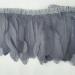 Sowder Duck Goose Feather Trim Fringe 2 Yards - Gray - Buy Online on SooperMarket.com