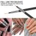 Lofuanna 6-Piece Professional Nail Brush Kit - Double End Nail Art Brushes for Dotting Painting & Gel Polish Designs - Buy Online on SooperMarket.com