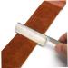 1 pc Double Layer Leather Razor Strop Shaving Sharpener Strap Barber Genuine Leather Straight Razor Sharpening Belt Shaving Accessories - Buy Online on SooperMarket.com