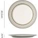 Serving Plates Exquisite Ceramic Dinner Plate Snack Plate Fruit Plate Sturdy Steak Plate Not Easy to Scratch for Kitchen Restaurant Western Food for Appetizer Dinner and Desserts (Size : 20.5cm) - Buy Online on SooperMarket.com