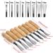 SUNREEK Wood Sculpture Carving Chisel Tool Set - 8 Piece DIY Art Craft Kit - Buy Online on SooperMarket.com
