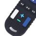 High Simulation Remote Control Baby Teether | Soft Silicone Teething Toy for Sensory Development | Daily Use (Black) - Buy Online on SooperMarket.com