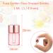 Alledomain 20Pcs 1Ml Rose Gold Glass Sample Dropper Bottles Empty Mini Bottles with Dropper Pipettes Aluminum Alloy Cap Refillable Sample Containers for Essential Oils Perfume Aromatherapy - Buy Online on SooperMarket.com