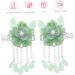 FOMIYES 3 Pairs Antique pair clip bride hair clip bill hair clips for women vintage hair clips hair accessories kimono hair barrettes hair bedazzler flower hair clip vintage hairpins - Buy Online on SooperMarket.com