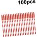 BELLIFFY 100pcs Nylon Eyelash Brush Lash Bonder Lash Lengthening Mascara Eyelash Remover Eyelash Mascara Red Size 1 Red - Buy Online on SooperMarket.com