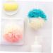 Angoily 8pcs Color Matching Bath Ball & Sponge Set | Body Scrubber Exfoliating Mitts & Shower Accessories for Men - Ideal Beauty Bath Supplies - Buy Online on SooperMarket.com