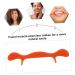 Angoily Facial Smile Maker Arm Sleeves - Face Trainer & Slim Mouth Exerciser | Enhance Your Smile & Beauty - 11.5X2.5cm Orange - Buy Online on SooperMarket.com