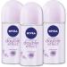 NIVEA DOUBLE EFFECT ROLL-ON FREE ALCOHOL ANTIPERSPIRANT DEODORANT 48 HOURS SKIN TOLERANCE DERMATOLOGICALLY PROVEN (PACK OF 3) Double Effect 3 - Buy Online on SooperMarket.com