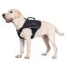 OneTigris CAMELUS Dog Backpack Tear Camping Hiking Dog Backpack for M/L Size Dogs (M Black) M Black