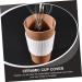 MUSISALY 27 Pcs Silicone Cup Cover Coffee Tea Cup Sleeves Coffee Travel Mugs Cup Insulator White - Buy Online on SooperMarket.com