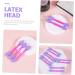 Housoutil 50pcs Double-headed Smudge Stick Sponges Face Sponge for Makeup Nail Accessories Manicure Nail Brush - Buy Online on SooperMarket.com