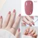 TBeautfave Dusty Pink Nail Polish Quick Dry Nail Polish Long Lasting Nail Varnish Pastel Nail Polish Non-Toxic Water Based Formula Breathable Nail Polish for Home DIY Nail Art PalePinkishGrey - Buy Online on SooperMarket.com