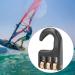 115g Aluminium Alloy Windsurf Pulley Hook - Universal Rigging Accessory for Windsurfing | Outdoor Use - Buy Online on SooperMarket.com
