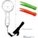 15 Pieces Handheld Magnifying Glasses 3X and 6X Plastic Magnifying Glasses with 15 Lanyard for Kids Outdoor Exploration or Scientific Observation Senior Reading Magnifiers - Buy Online on SooperMarket.com