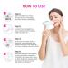 VEME IPL Hair Removal Device for Women - Permanent, Painless Hair Remover with 5 Energy Levels - 500,000 Flashes - Blue & White - Buy Online on SooperMarket.com