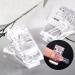 Baqi 12pcs Poly Gel Nail Tip Clips - Quick Building UV LED Clamping & DIY Nail Art Tool for Women & Girls - Buy Online on SooperMarket.com