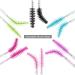 300 Pcs Eyelash Wands Disposable - Thick Spoolie Mascara Brush for Lashes & Eyebrow Makeup - Buy Online on SooperMarket.com