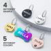 ID Tags for Dogs Cats - YEHANTI Personalised Dog Tag Engraved Stainless Steel Dog Tags Cat Tags for Pets with Various Cute and Beautiful Icons ID Name Tags for Dog Doggy Cat Kitten Heart - Buy Online on SooperMarket.com