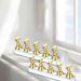 Magnetic Nail Tips Stand Nail Stand Display 2 Sets Acrylic Nail Display Stand False Nail Tips Holder Nail Stand Nail Tip Practice Holder Magnetic for Painting Nails False Nail Tip Manicure Tool golden - Buy Online on SooperMarket.com