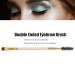 Double Ended Eyebrow Brush for Perfect 3D Eyebrow Makeup | Angled Brush for Powders & Waxes - International Shipping Available - Buy Online on SooperMarket.com