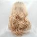 Buy SHIYID Two Tone Brown Orange Peach Synthetic Lace Front Wig | Heat Resistant Natural Wave Hair International Shipping Available - Buy Online on SooperMarket.com