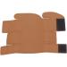 Oumefar Trumpet Case - Anti-Scratch PU Leather 10x7x2 Protective with Hook & Loop for Accessories - International Shipping Available - Buy Online on SooperMarket.com
