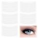 Amaxiu 30Pcs Lash Lift Ribbon Reusable Lash Lift Pads Silicone Rods Lash Lift Shields Lash Lift Rods Ribbon Kit Eyelash Lifting Compensator Silicone Perm Ribbon Makeup Beauty Tools(White)