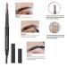 5 Colors Waterproof Eyebrow Pen - Long Lasting Gel & Triangular Tip Brush for Perfect Eyebrow Makeup - Buy Online on SooperMarket.com