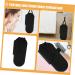 Gogogmee 2pcs Hanging Storage Pouch Hair Straightner Black Hair Rollers Storage Pouch 29.50X13.50X2.00CM Black - Buy Online on SooperMarket.com