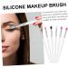 Gogogmee 6pcs Eye Shadow Brush Makeup Cosmetic Eyeshadow Brush Make up Silicone Brush - Buy Online on SooperMarket.com
