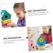 Unomor 2-Station DIY Wooden Bird Nest & House for Little Birds - Unfinished Birdhouses for Crafting - Buy Online on SooperMarket.com