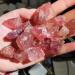 Rough Crystals Raw Strawberry Quartz Specimens for Stones 100g Gift - Buy Online on SooperMarket.com