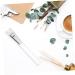 PLAFOPE 4pcs Nose Shadow Highlighter Brush Do Not Eat Powder Nose Shadow Brush Miss White Aluminum Tube - Buy Online on SooperMarket.com
