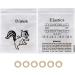 100PCS/Bag Dental Orthodontic Intraoral Elastic Rubber Bands Chipmunk Orthodontic Supply for Braces(1/8" 3.5 Oz) - Buy Online on SooperMarket.com