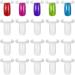 200 Pcs Nail Display Tips Nail Colour Display Rings Nail Art Tips Display Nail Polish Display Rings Nail Swatch Sticks Nail Pops Nail Art Tips For Beginners Manicure Store Natural Color