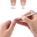 Rikans Cuticle Pusher Nail Art & Uv Gel Nail Polish Remover Tool for Fingernail Polish Manicure pedicure cuticle trimmer (Nail Cuticle Cleaner) - Buy Online on SooperMarket.com